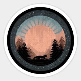 Wild summer Sticker